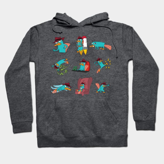 You Can Call Him Agent P Hoodie by polliadesign